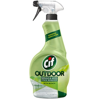 Cif Spray Mould & Moss 450ml - With Cif Spray Mould & Moss, mould and moss are removed
